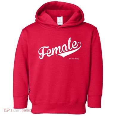 Female The Real Thing Toddler Hoodie