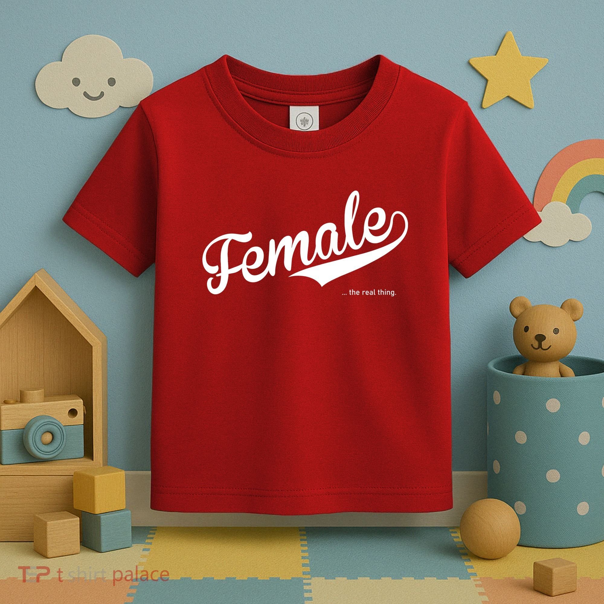 Female The Real Thing Toddler T-Shirt