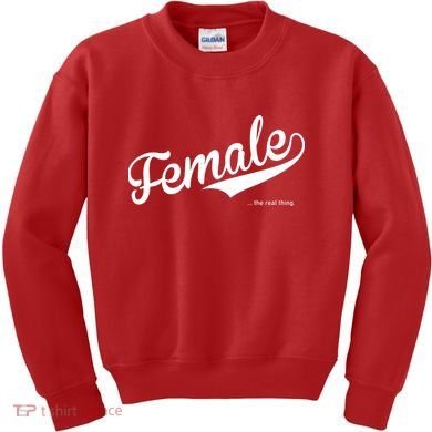Female The Real Thing Kids Sweatshirt