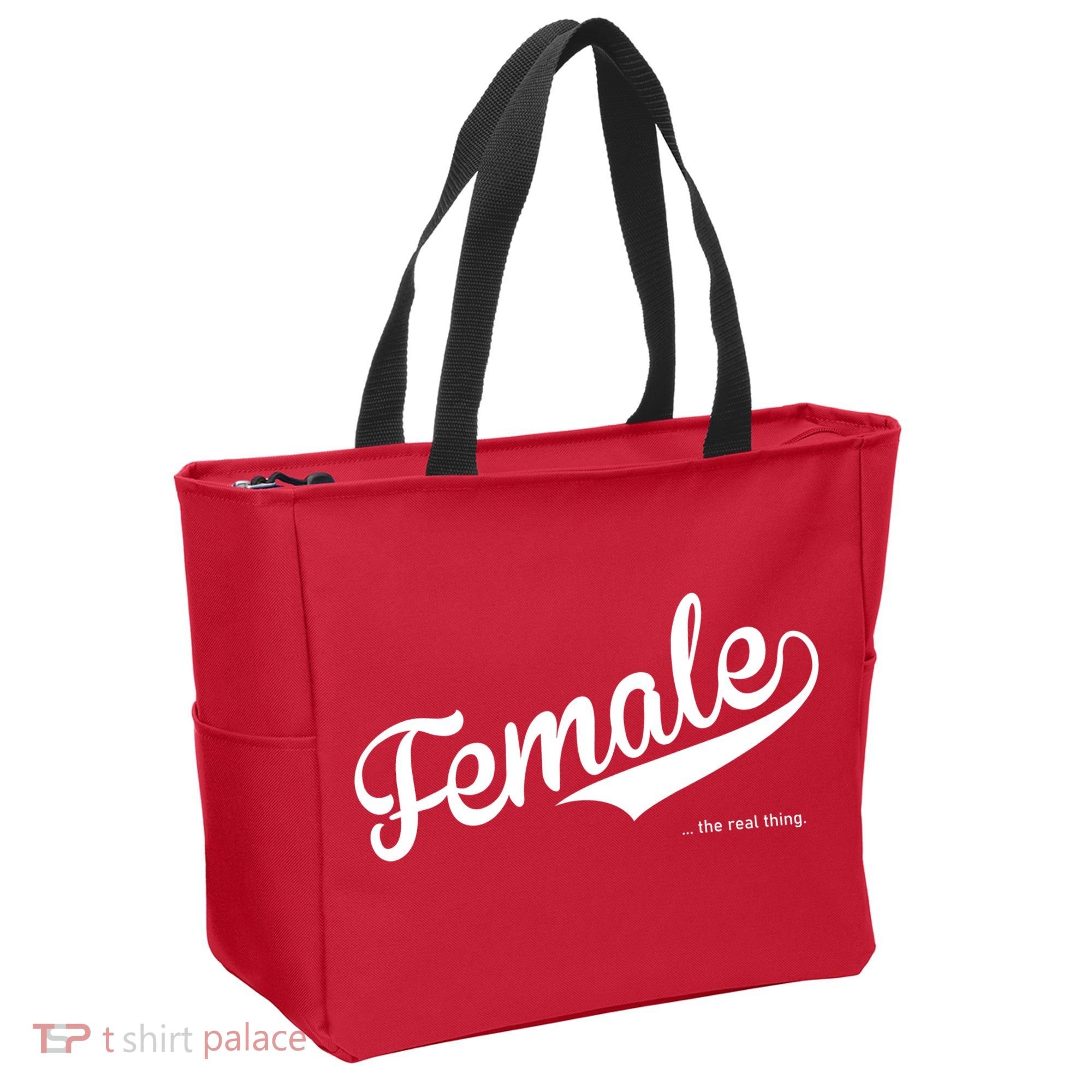 Female The Real Thing Tote Bag