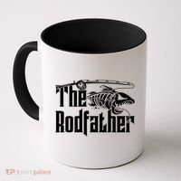 Funny The Rodfather FIshing Coffee Mug thumb 0