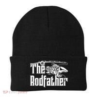 Funny The Rodfather FIshing Beanie thumb 0