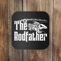 Funny The Rodfather FIshing Coaster thumb 0