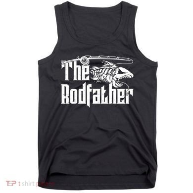 Funny The Rodfather FIshing Tank Top