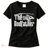 Funny The Rodfather FIshing Women's T-Shirt thumb 0