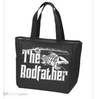 Funny The Rodfather FIshing Tote Bag thumb 3
