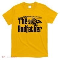 Funny The Rodfather FIshing T-Shirt thumb 0