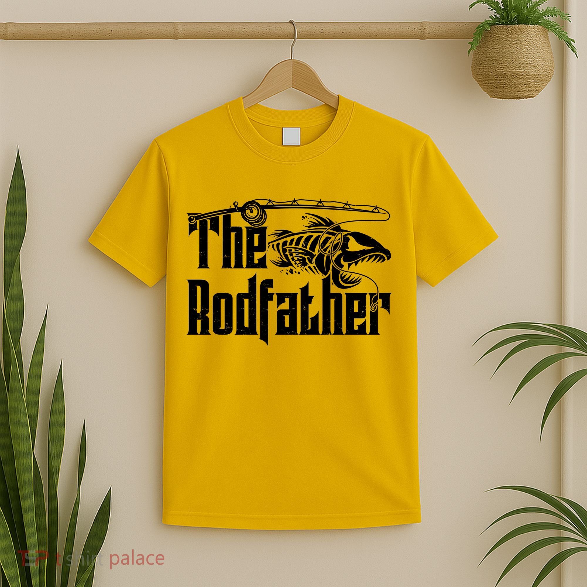 Funny The Rodfather FIshing T-Shirt