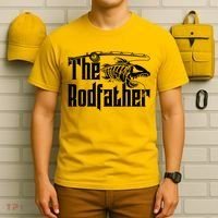 Funny The Rodfather FIshing T-Shirt thumb 6