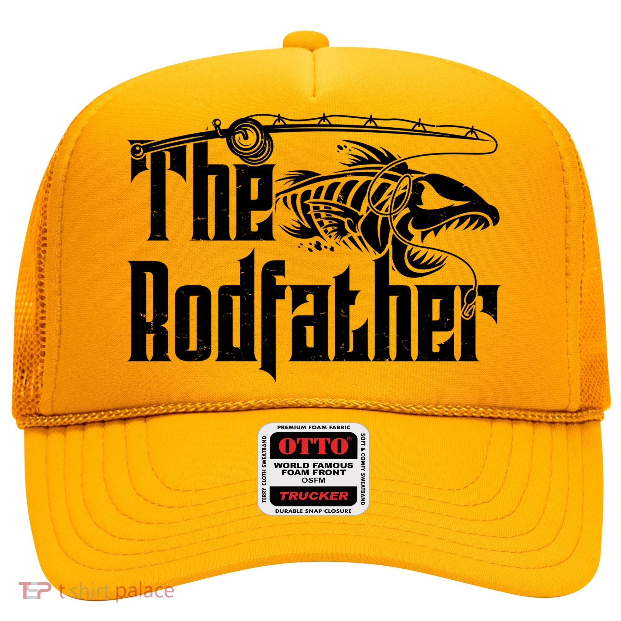 Funny The Rodfather FIshing Hat