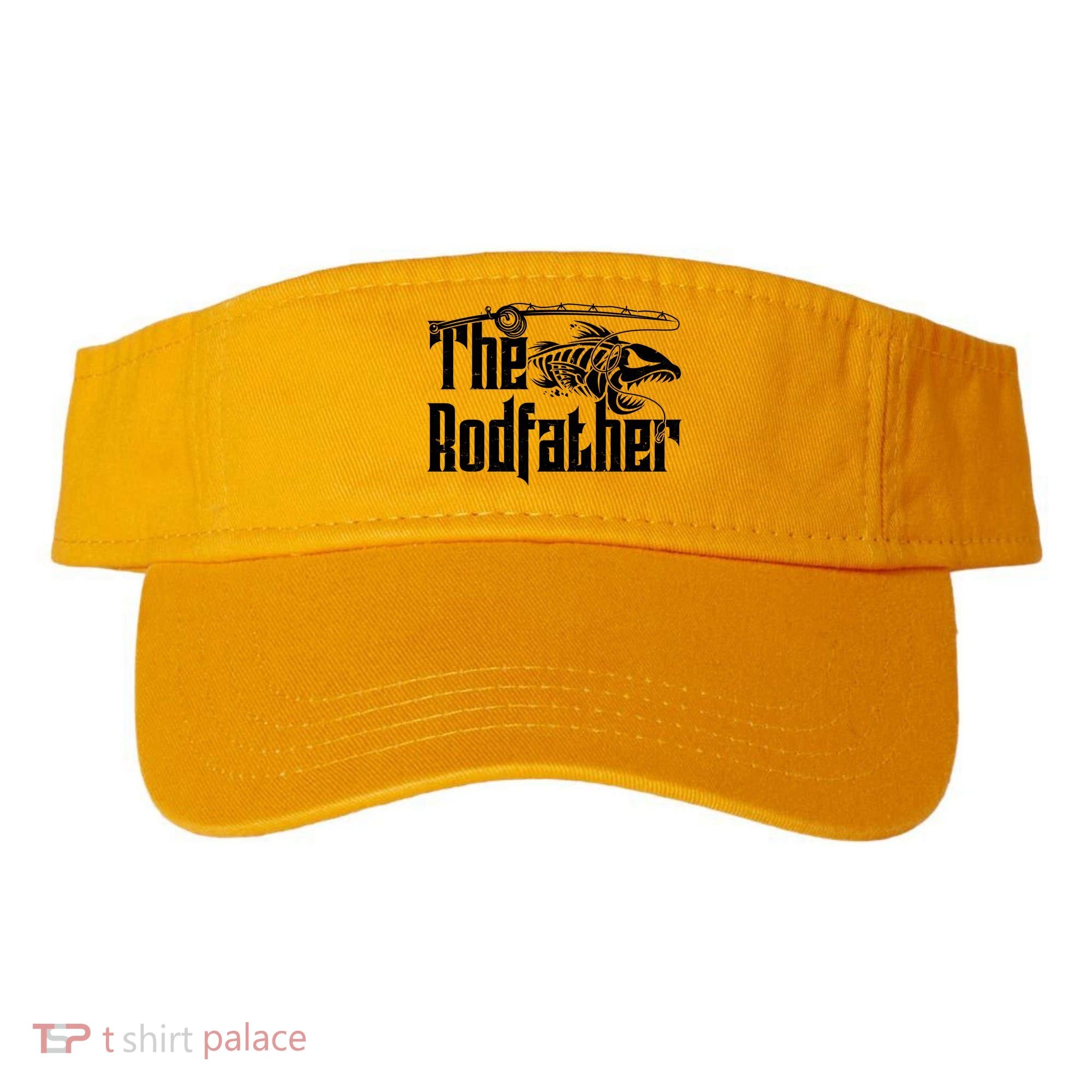 Funny The Rodfather FIshing Visor