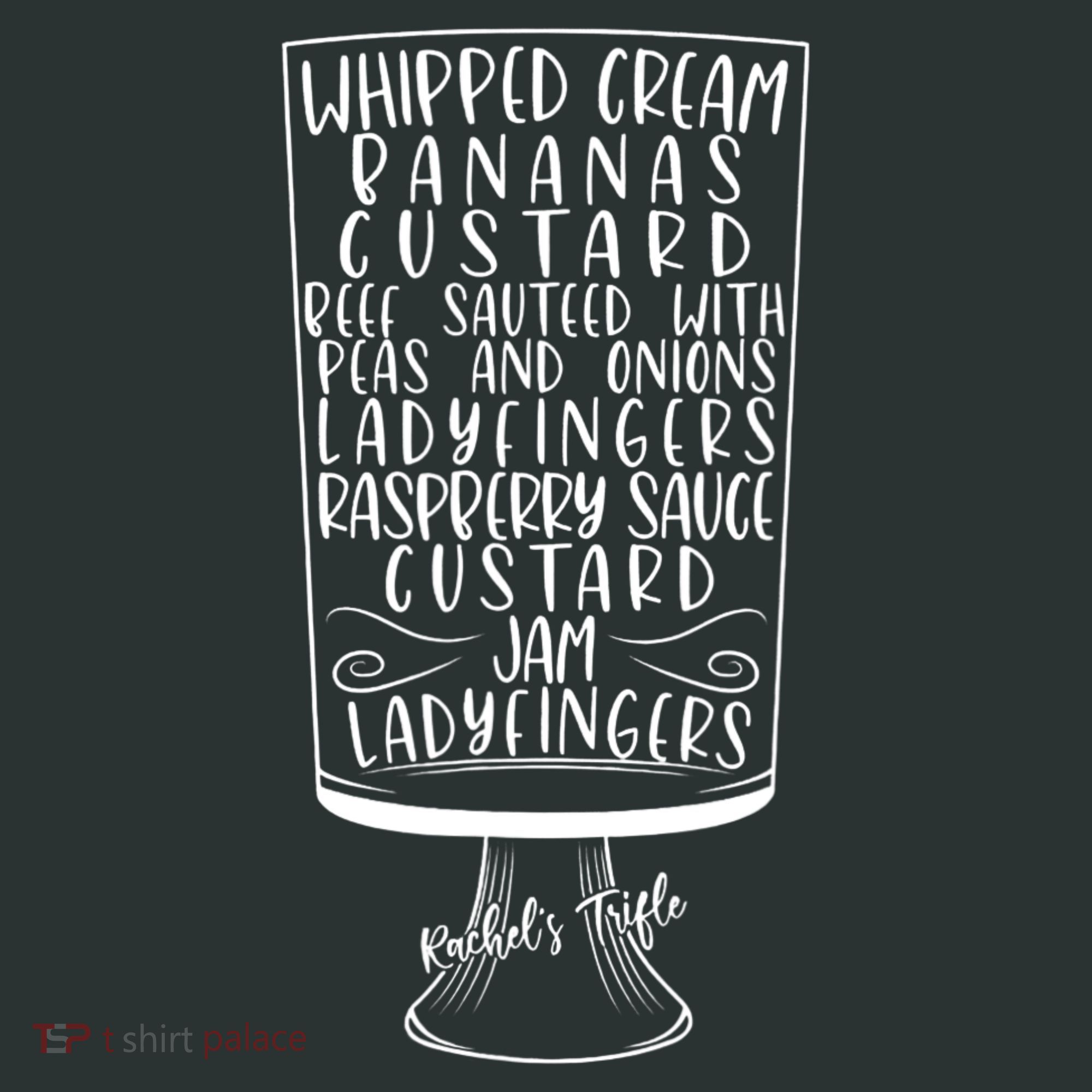 Friends Thanksgiving Rachel's Trifle Whipped Cream Bananas Mousepad