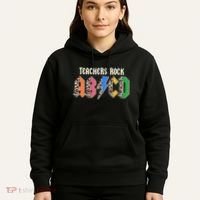 Funny Teachers Rock ABCD Rocker Hoodie thumb 5