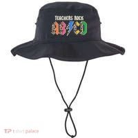 Funny Teachers Rock ABCD Rocker Bucket Hat thumb 0
