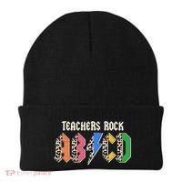 Funny Teachers Rock ABCD Rocker Beanie thumb 0