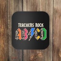 Funny Teachers Rock ABCD Rocker Coaster thumb 0