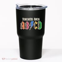 Funny Teachers Rock ABCD Rocker Tumbler thumb 0