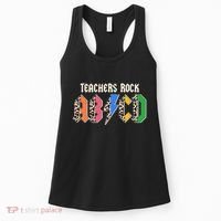 Funny Teachers Rock ABCD Rocker Women's Tank Top thumb 0