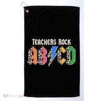 Funny Teachers Rock ABCD Rocker Golf Towel thumb 0