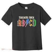 Funny Teachers Rock ABCD Rocker Toddler T-Shirt thumb 0