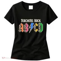 Funny Teachers Rock ABCD Rocker Women's T-Shirt thumb 0
