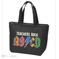Funny Teachers Rock ABCD Rocker Tote Bag thumb 3
