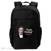 Fuck Trump Robert Di Nero Backpack thumb 0