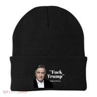 Fuck Trump Robert Di Nero Beanie thumb 0