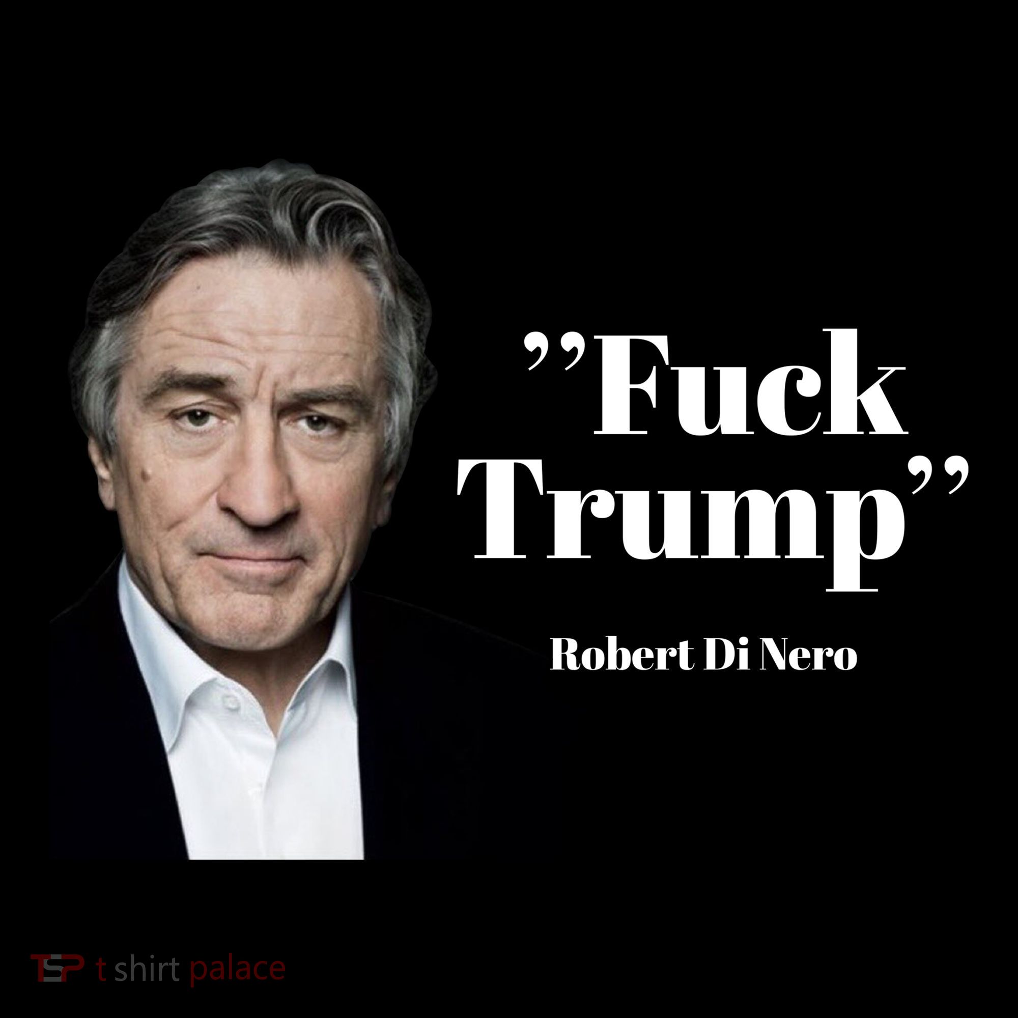 Fuck Trump Robert Di Nero Women's Hoodie