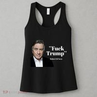 Fuck Trump Robert Di Nero Women's Tank Top thumb 3