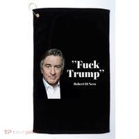 Fuck Trump Robert Di Nero Golf Towel thumb 0