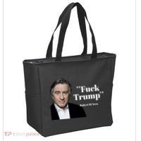 Fuck Trump Robert Di Nero Tote Bag thumb 2