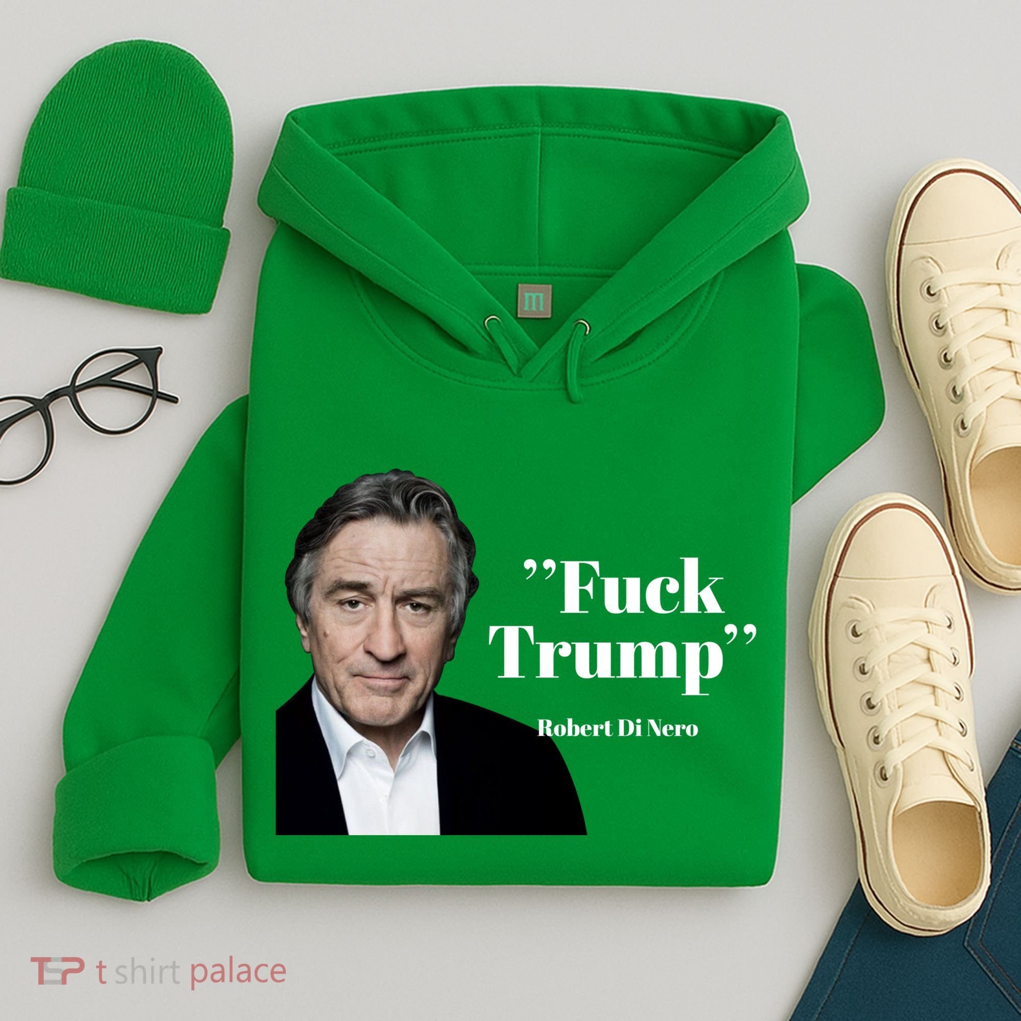 Fuck Trump Robert Di Nero Hoodie