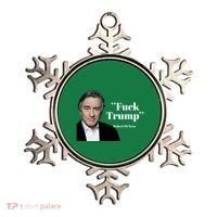 Fuck Trump Robert Di Nero Ornament thumb 0