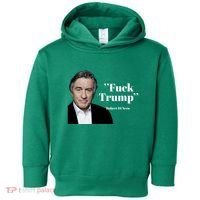 Fuck Trump Robert Di Nero Toddler Hoodie thumb 0