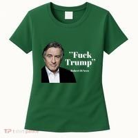 Fuck Trump Robert Di Nero Women's T-Shirt thumb 0