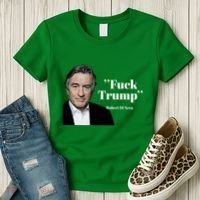 Fuck Trump Robert Di Nero Women's T-Shirt thumb 3