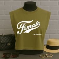 Female The Real Thing Garment-Dyed Women's Muscle Tee thumb 3