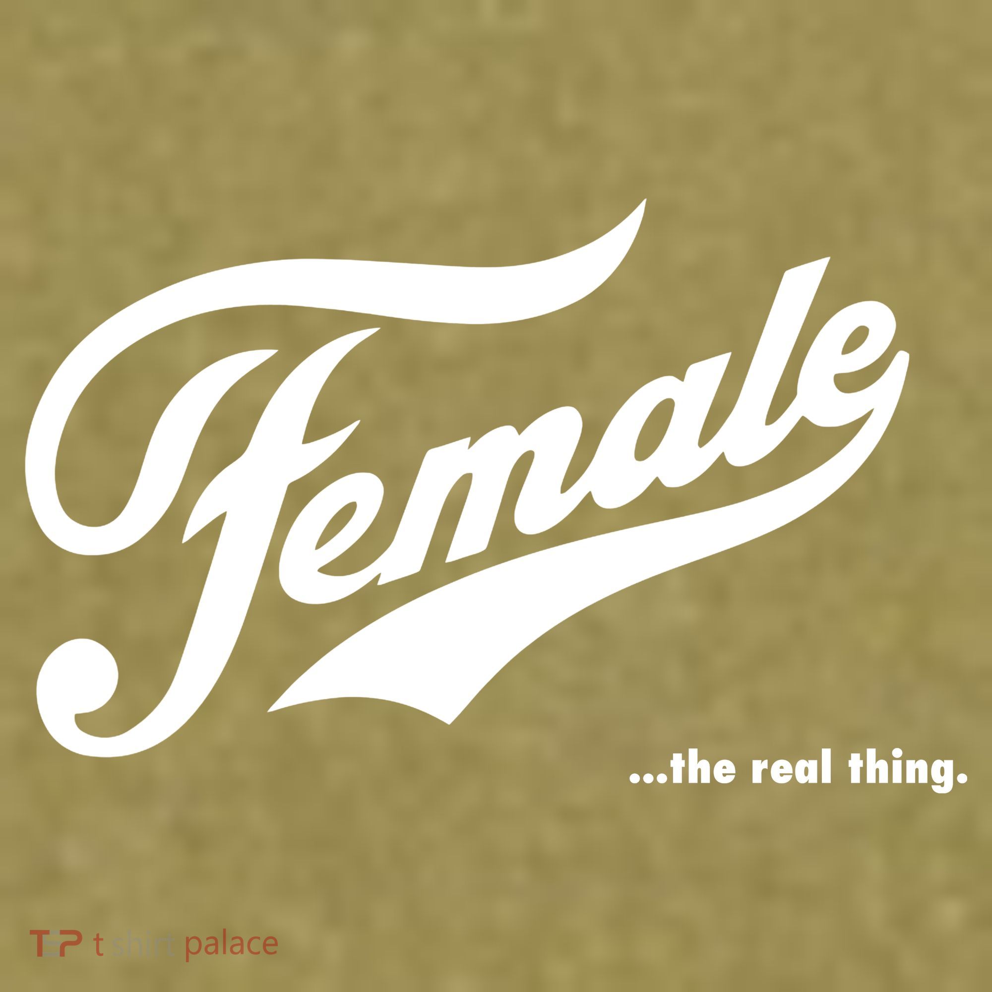 Female The Real Thing Garment-Dyed Women's Muscle Tee