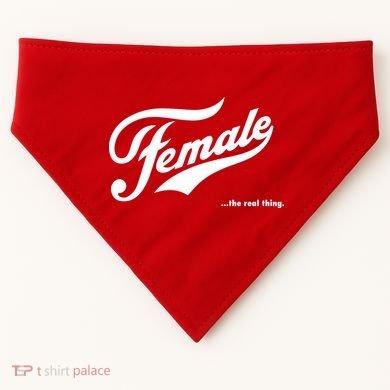 Female The Real Thing USA-Made Doggie Bandana