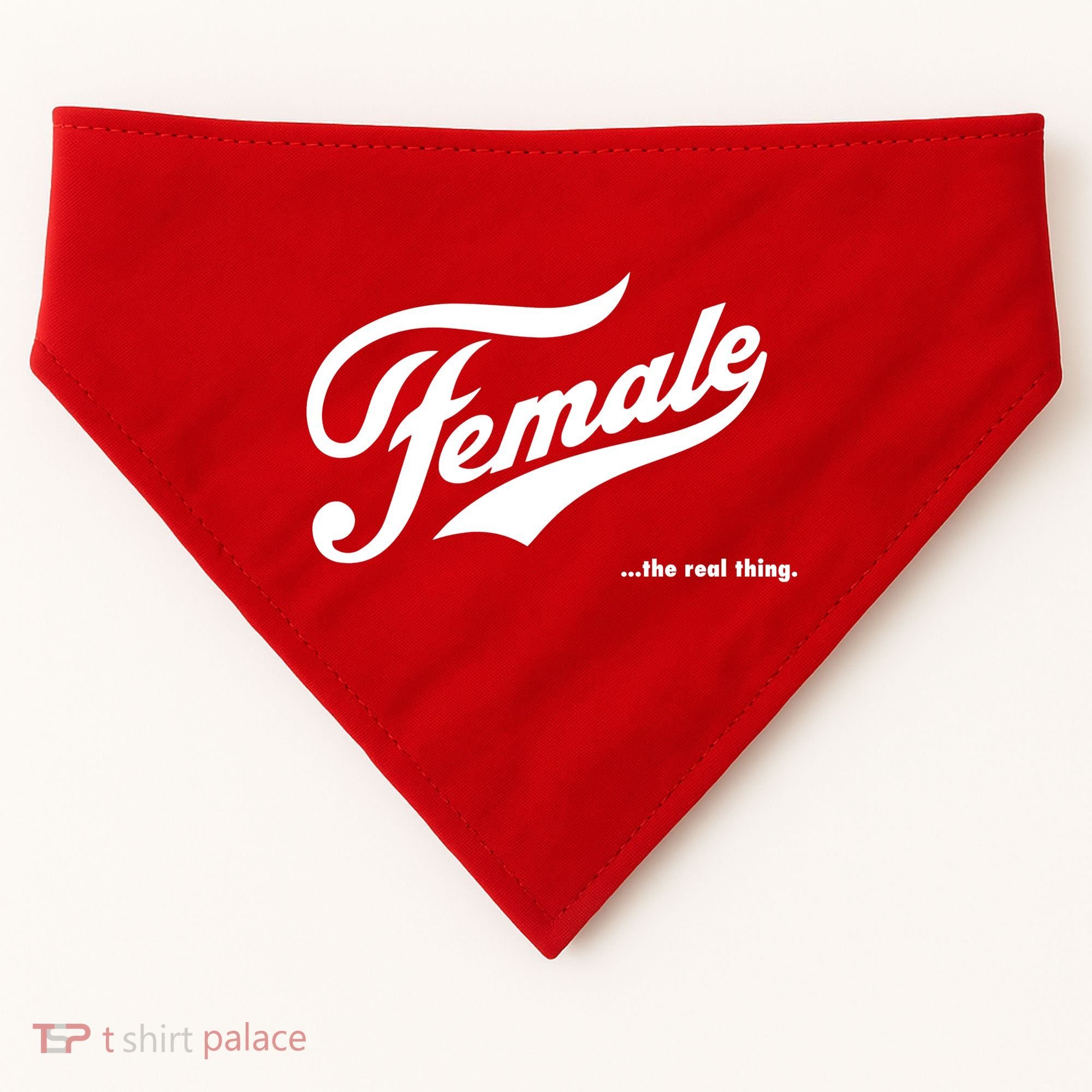 Female The Real Thing USA-Made Doggie Bandana