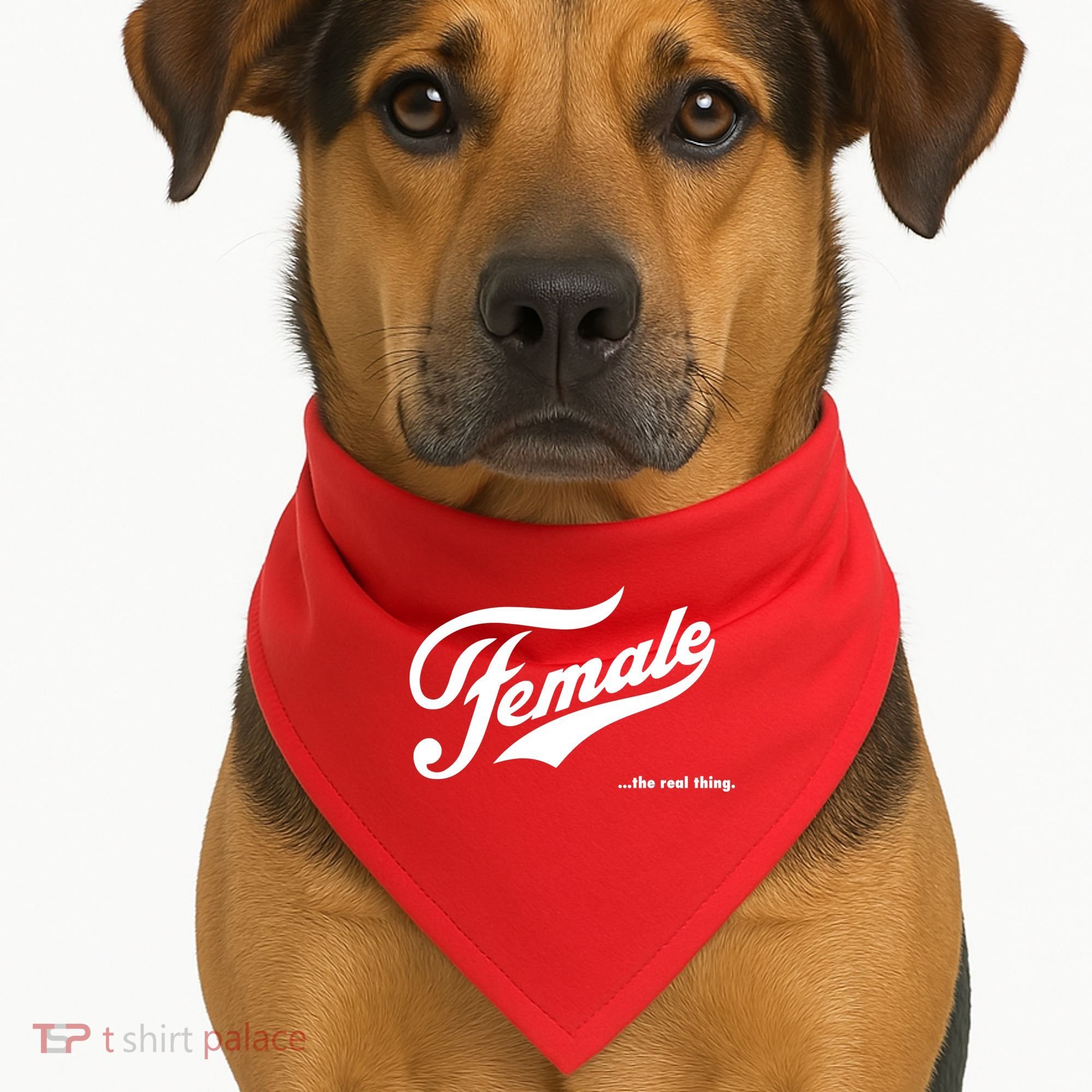 Female The Real Thing USA-Made Doggie Bandana