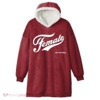 Female The Real Thing Hooded Wearable Blanket thumb 0