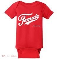Female The Real Thing Baby Bodysuit thumb 0
