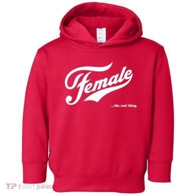 Female The Real Thing Toddler Hoodie