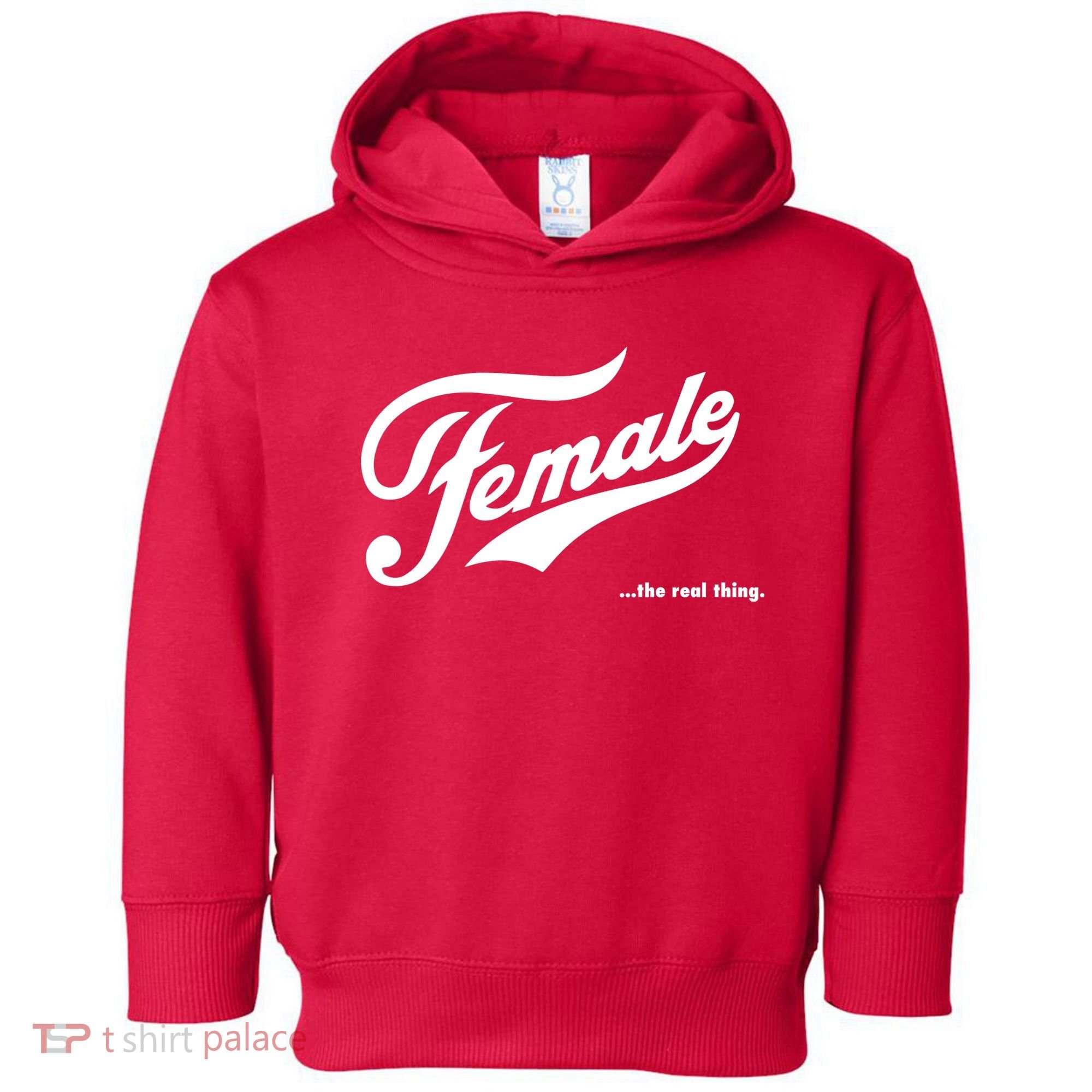 Female The Real Thing Toddler Hoodie