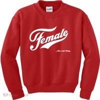 Female The Real Thing Kids Sweatshirt thumb 0