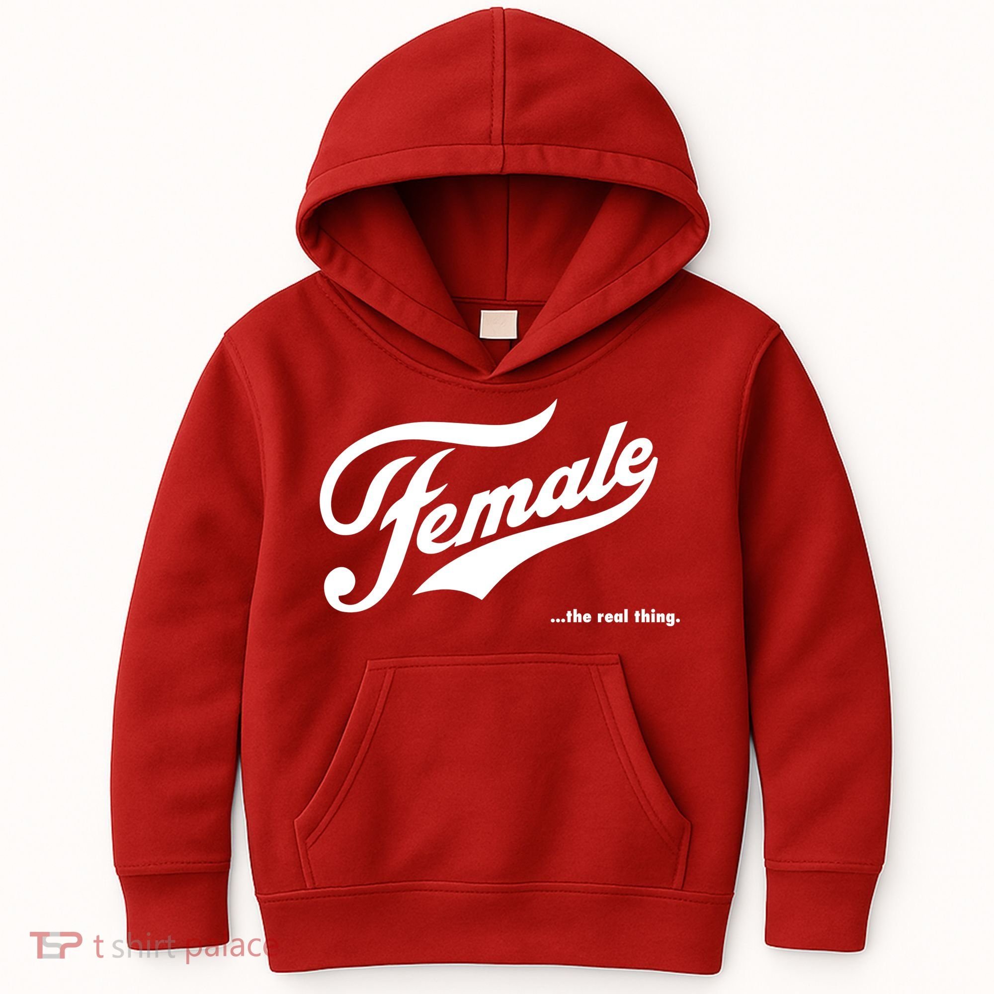 Female The Real Thing Kids Hoodie