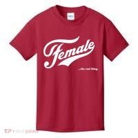Female The Real Thing Kids T-Shirt thumb 0