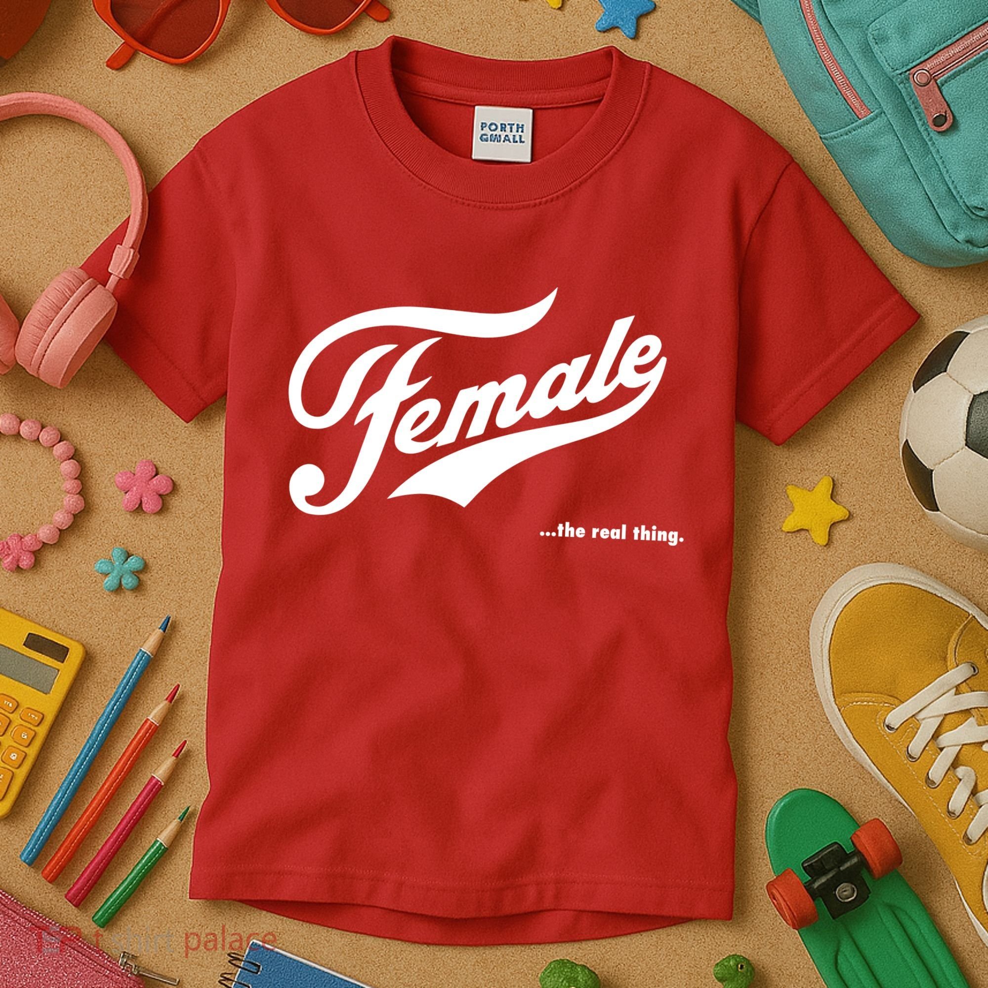 Female The Real Thing Kids T-Shirt